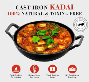 Cast Iron Kadhai2